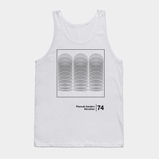 Pharoah Sanders / Minimalist Graphic Artwork Design Tank Top